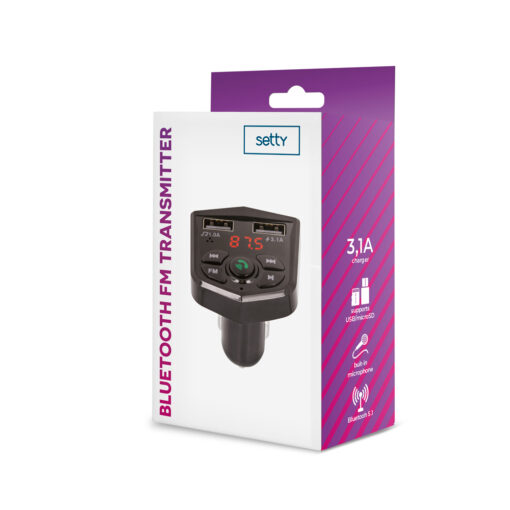 Setty FM Bluetooth transmitter TFM-03 - Image 2