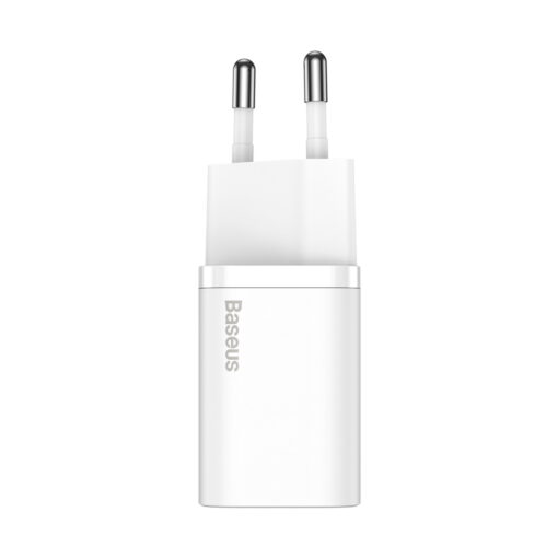 Baseus wall charger Super Si PD 20W 1x USB-C white