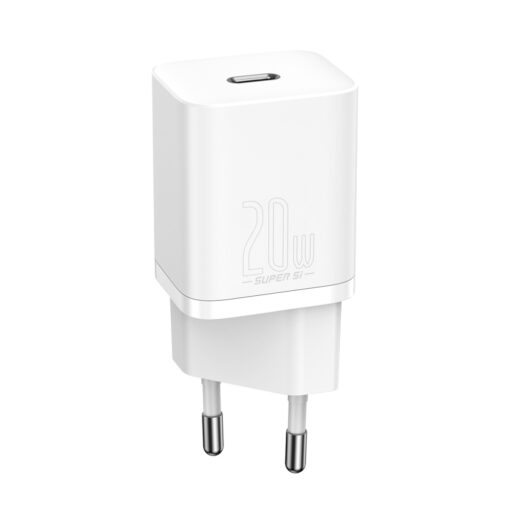 Baseus wall charger Super Si PD 20W 1x USB-C white - Image 3