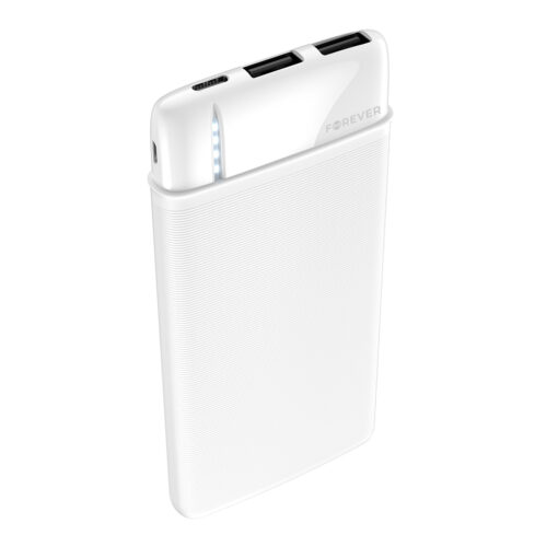 Forever power bank TB-100M 10000 mAh white - Image 3