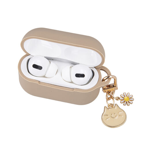 Case for Airpods 3 carmel with pendant - Image 3