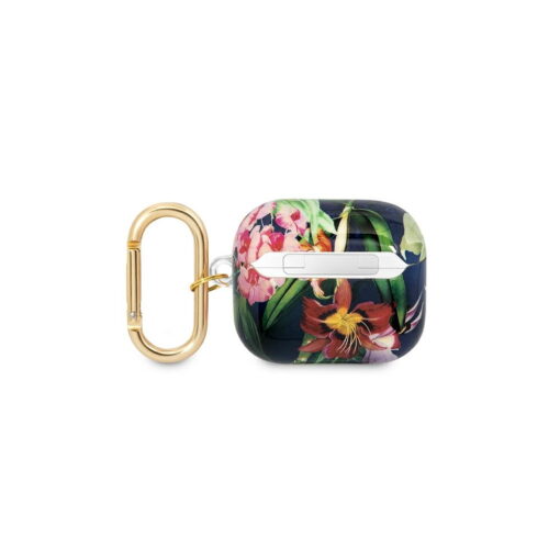 Guess case for Airpods 3 GUA3HHFLB blue Flower - Image 2