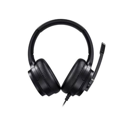 HAVIT wired headphones H213U on-ear with microphone black - Image 4