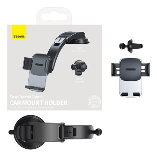 Baseus car holder Easy Control Clamp black - Image 7