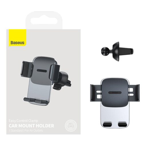 Baseus car holder Easy Control Clamp black for air outlet - Image 7