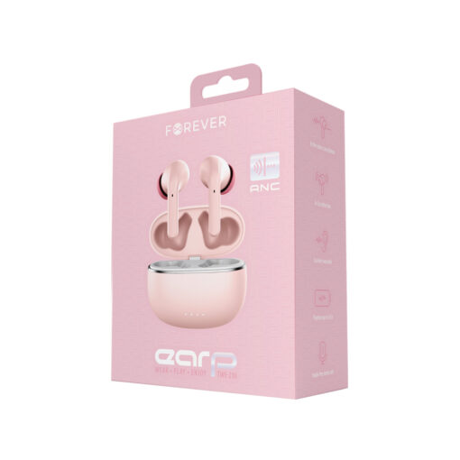 Forever Bluetooth ANC earphones TWE-210 Earp pink - Image 5