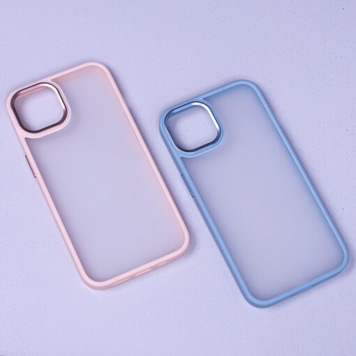 Satin Matt case for iPhone X / XS pink - Image 8