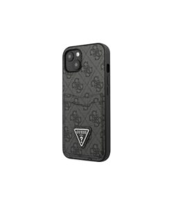 Guess case for iPhone 13 Pro / 13 6,1" GUHCP13LP4TPK black hardcase 4G Triangle Logo Cardslot