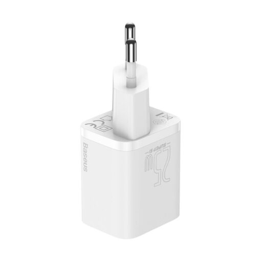 Baseus wall charger Super Si PD 25W 1x USB-C white - Image 2