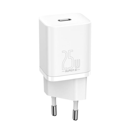 Baseus wall charger Super Si PD 25W 1x USB-C white - Image 4