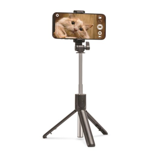 Setty selfie stick bluetooth with a tripod SBST-02 black - Image 3