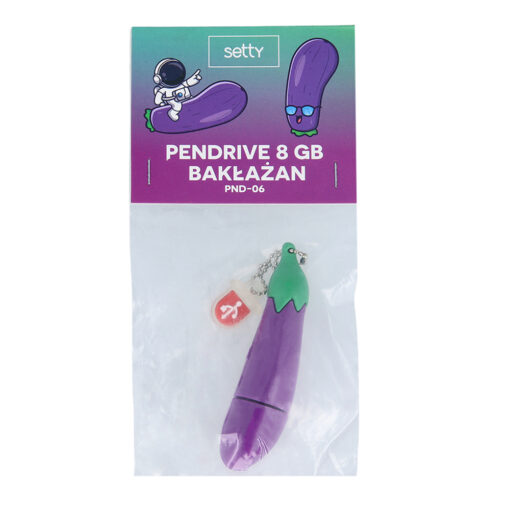 Setty Pendrive 8GB Eggplant PND-06 - Image 2