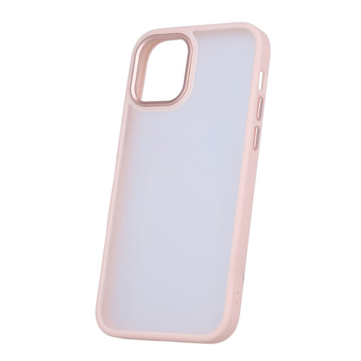 Satin Matt case for iPhone 12 / 12 Pro 6,1" pink