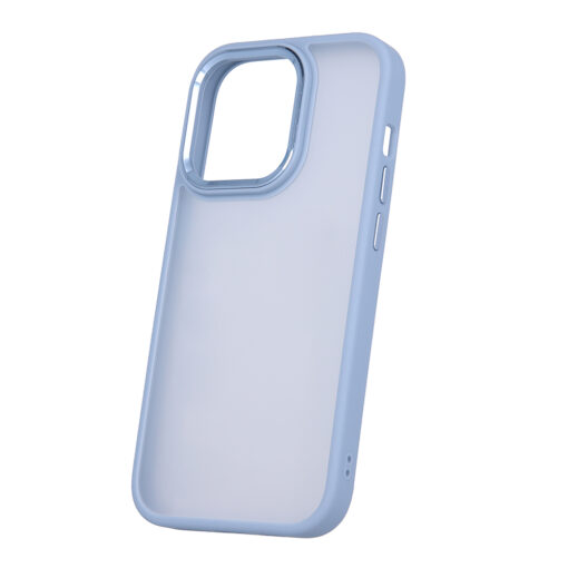 Satin Matt case for iPhone 14 Pro 6,1" blue