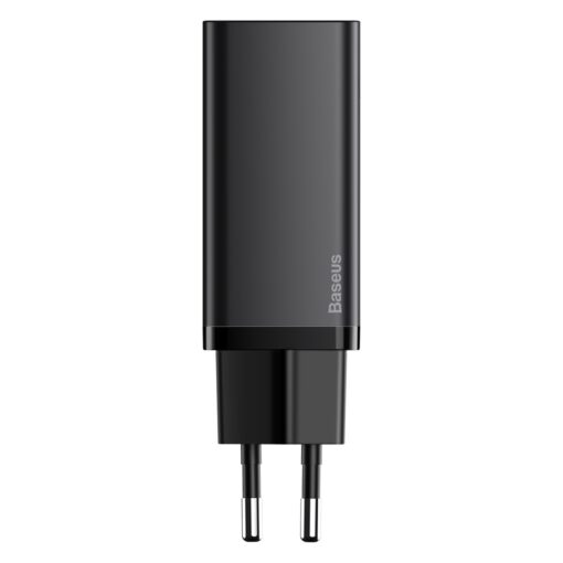 Baseus wall charger GaN2 Lite PD 65W 1x USB-C 1x USB black