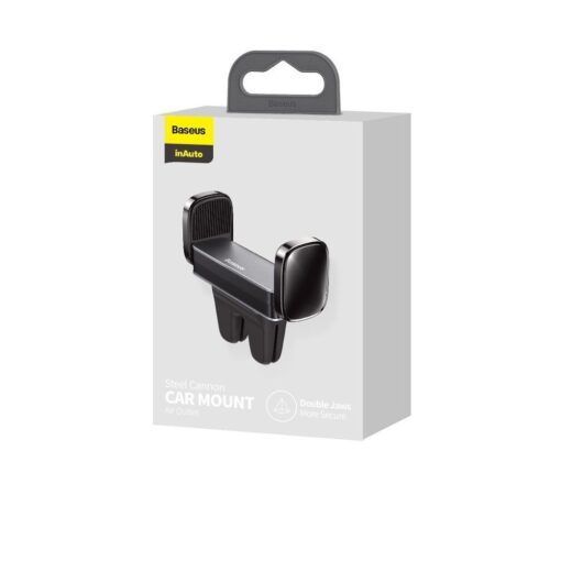 Baseus car holder Steel Cannon black - Image 2