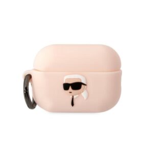 Karl Lagerfeld case for Airpods Pro 2 KLAP2RUNIKP white 3D Silicone NFT Karl