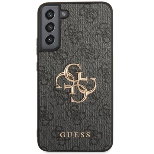 Guess case for Samsung Galaxy S23 GUHCS23S4GMGGR grey hardcase 4G Big Metal Logo - Image 2