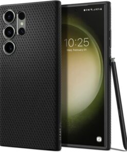 Spigen Liquid Air case for Samsung Galaxy S23 Ultra matt black