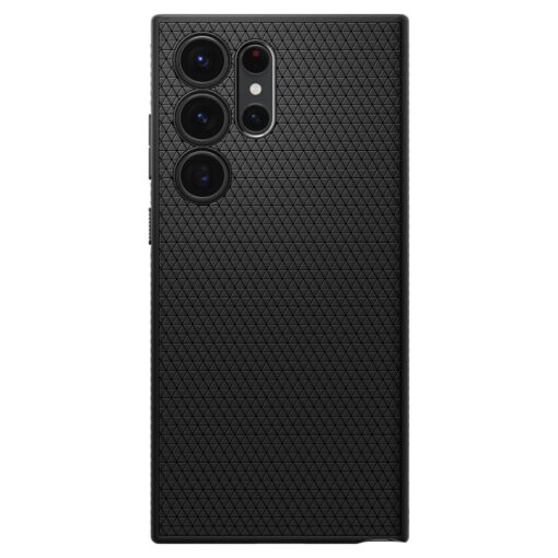 Spigen Liquid Air case for Samsung Galaxy S23 Ultra matt black - Image 2