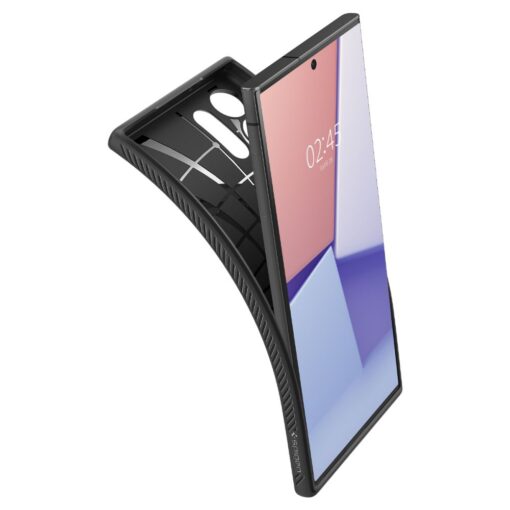 Spigen Liquid Air case for Samsung Galaxy S23 Ultra matt black - Image 7