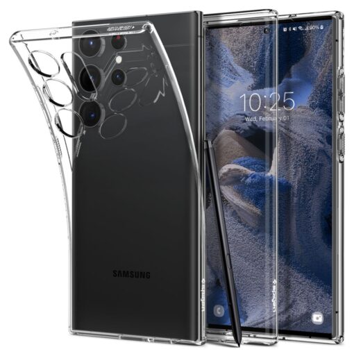 Spigen Liquid Crystal case for Samsung Galaxy S23 Ultra crystal clear