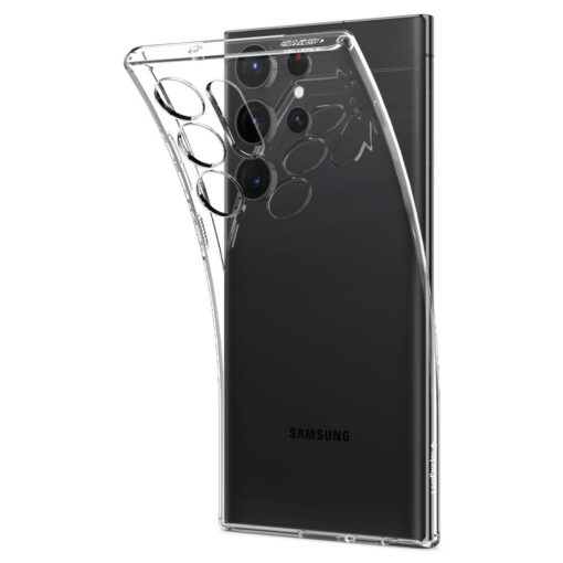 Spigen Liquid Crystal case for Samsung Galaxy S23 Ultra crystal clear - Image 6