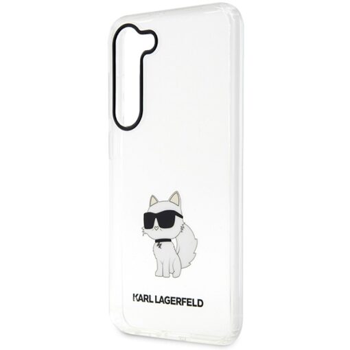 Karl Lagerfeld case for Samsung Galaxy S23 Ultra KLHCS23LHNCHTCT transparent HC IML NFT Choupette - Image 5