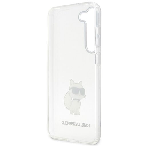 Karl Lagerfeld case for Samsung Galaxy S23 Ultra KLHCS23LHNCHTCT transparent HC IML NFT Choupette - Image 6