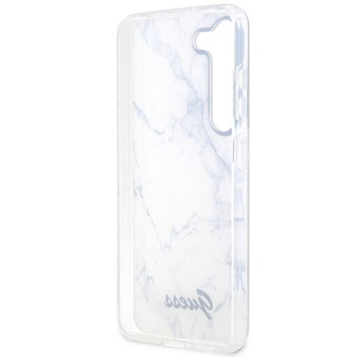 Guess case for Samsung Galaxy S23 GUHCS23SPCUMAH white HC PU/TPU Marble - Image 7