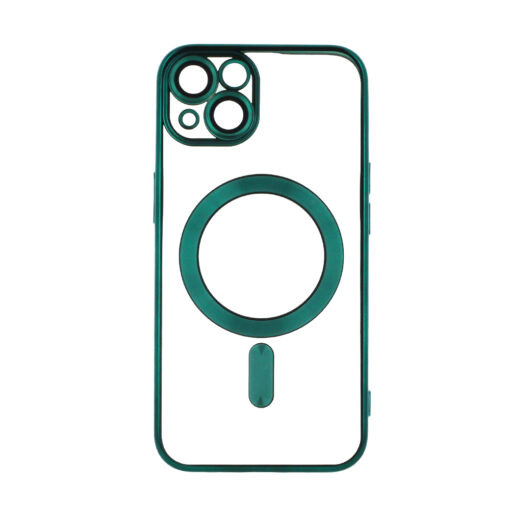 Color Chrome Mag case for iPhone 16 6,1" green