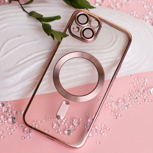 Color Chrome Mag case for iPhone 16 6,1" rose gold - Image 3