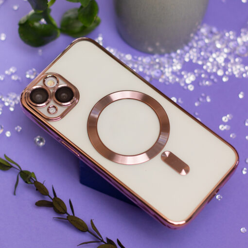 Color Chrome Mag case for iPhone 14 Plus 6,7" rose gold - Image 7