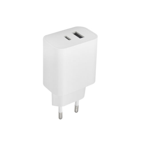 Maxlife MXTC-06 PD QC charger 1x USB-C 1x USB 20W white - Image 7