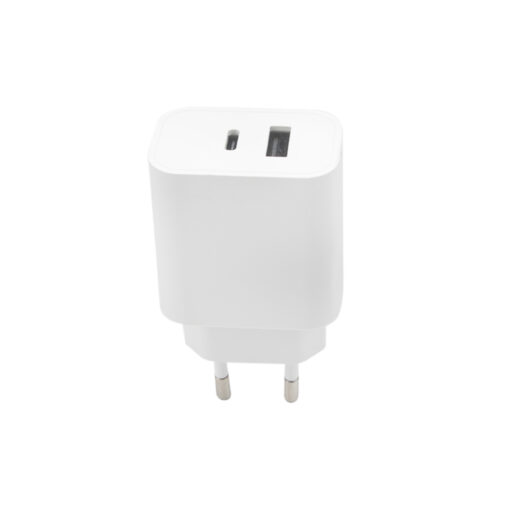 Maxlife MXTC-06 PD QC charger 1x USB-C 1x USB 20W white - Image 8