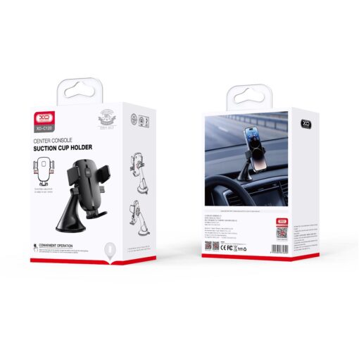 XO car holder C120 black with suction cup - Image 2
