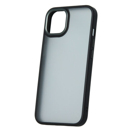 Satin Matt case for iPhone 15 6,1" black