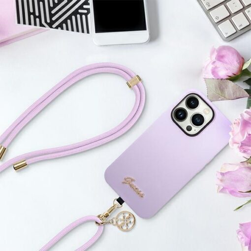 Guess universal phone strap GUUCNMG4EU lilac Universal CBDY Cord - Image 2