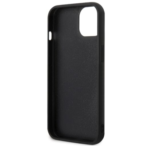 Karl Lagerfeld case for iPhone 14 6,1" KLHCP14S3DRKHNK black hardcase 3D Rubber Choupette NFT - Image 7