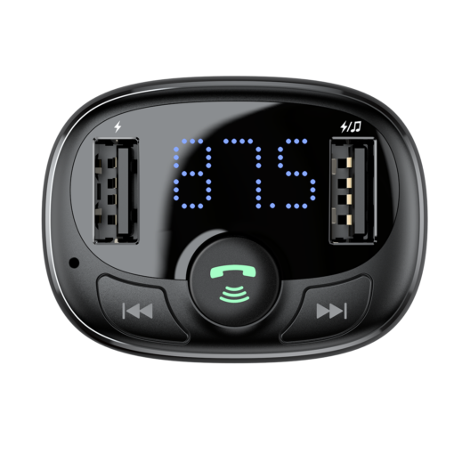 Baseus transmiter FM T Shaped S-09A Bluetooth MP3 black - Image 2