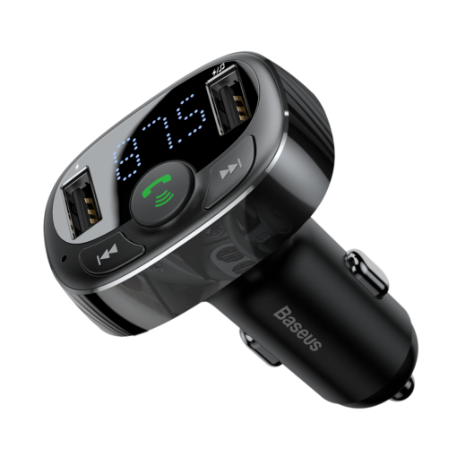 Baseus transmiter FM T Shaped S-09A Bluetooth MP3 black - Image 3