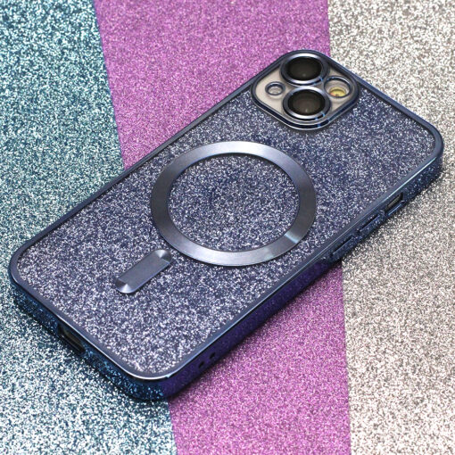 Glitter Chrome Mag case for iPhone 15 Pro Max 6,7" blue - Image 6