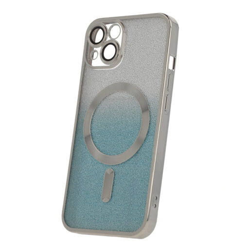 Glitter Chrome Mag case for iPhone 13 6,1" silver gradient - Image 3