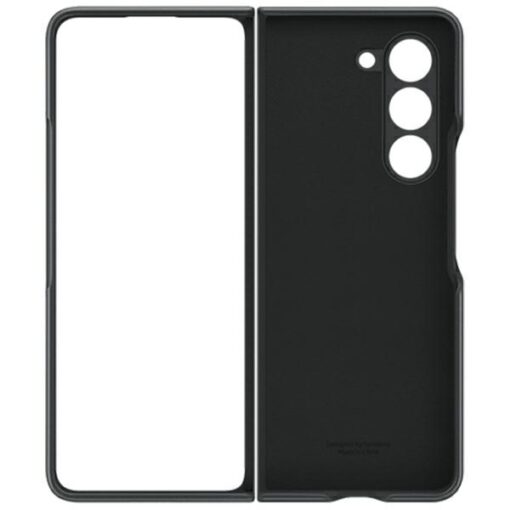 Samsung Eco-leather case for Samsung Galaxy Z Fold 5 graphite - Image 5