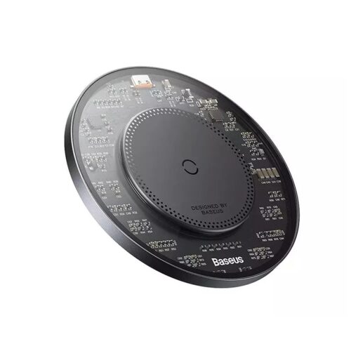 Baseus wireless charger Simple 2 15W black - Image 2