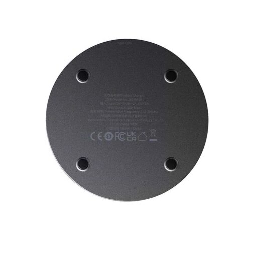 Baseus wireless charger Simple 2 15W black - Image 5