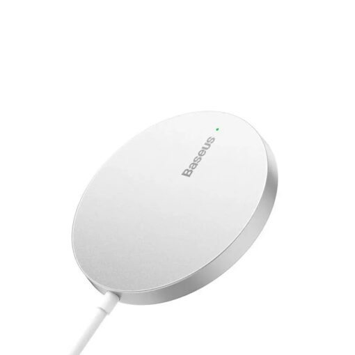 Baseus wireless charger Simple Mini 3 15W silver magnetic