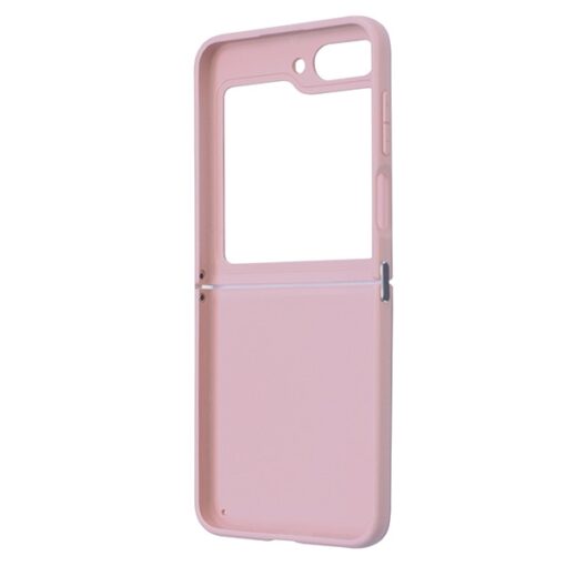 Guess case for Samsung Z Flip5 GUHCZF5HGGSHP pink HC PU/TPU Glitter Script - Image 7