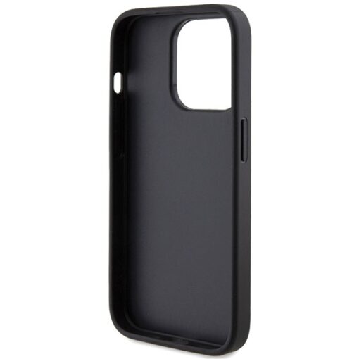 Guess case for iPhone 15 Pro Max 6,7" GUHCP15XHG4SGK black HC Fixed Glitter Big 4G - Image 7