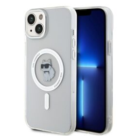 Karl Lagerfeld case for iPhone 15 Plus 6,7" KLHMP15MHFCCNOT transparent HC Magsafe IML C